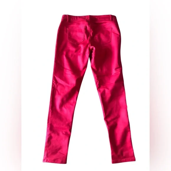 Fire Los Angeles Hot Pink Slim Pants with Zip Details - Picture 2 of 3